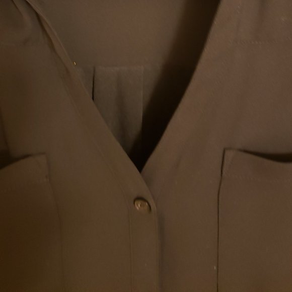 Express - Button down dress, Black - Size: M - Picture 7 of 12